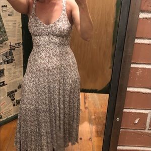 Florals country maxi dress western